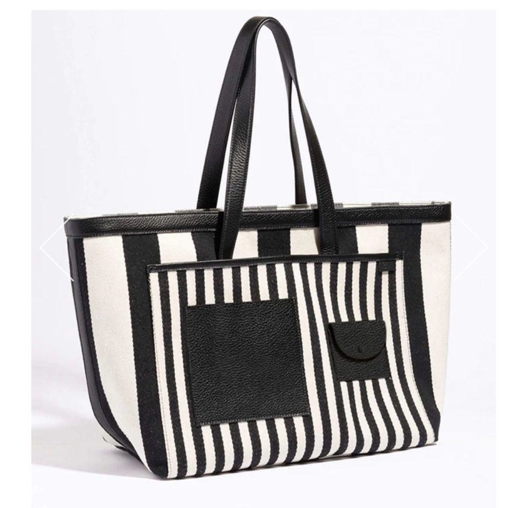 OAD New York Striped Bobbi Tote NWT